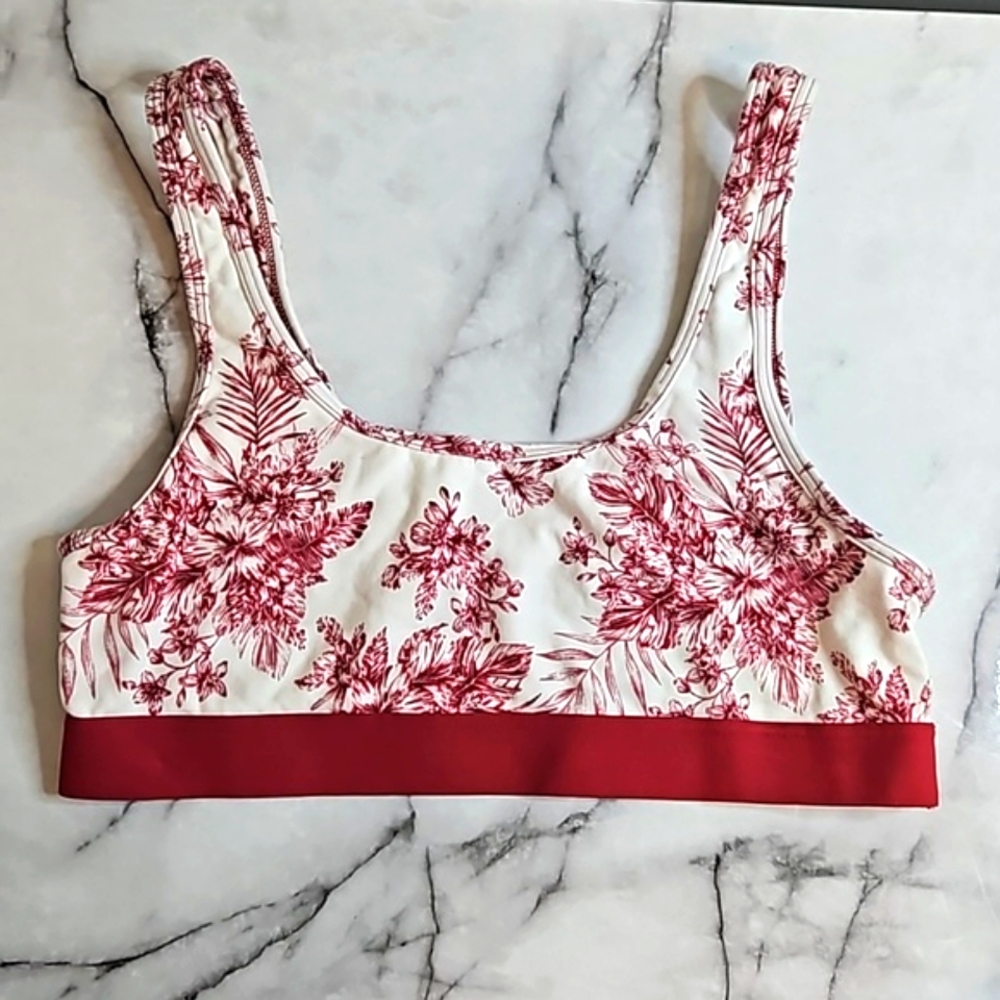 Floral Old Navy Bralette - Medium